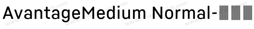 AvantageMedium Normal字体转换